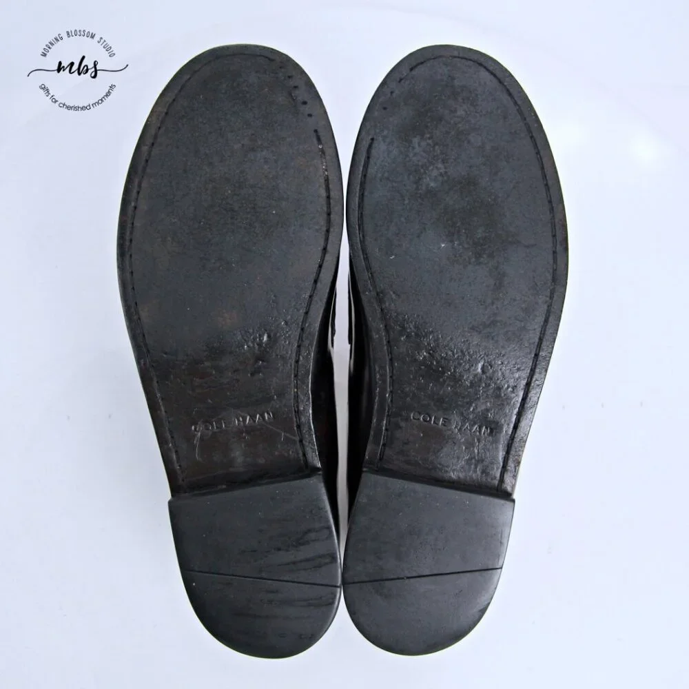 Cole Haan Pinch‎ Leather Tassel Loafer Burgundy Men 10